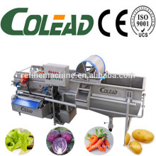Vegetable washing machine/vegetable processing machine/vegetable cutting & washing line
